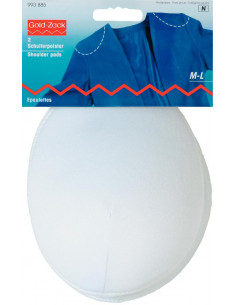 Axelvadd PRYM utan fästanordning Raglan M-L Vit