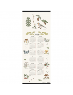 Tyg Kalender 2026 Skogsvandring