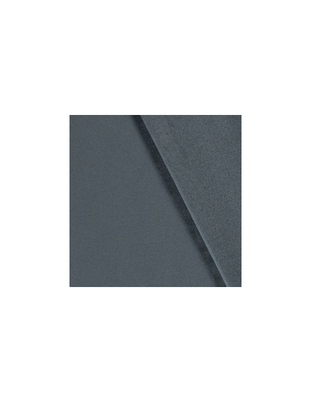 Tyg French Terry Flossad Stålblå