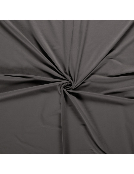 Jerseytyg French Terry Taupe grå