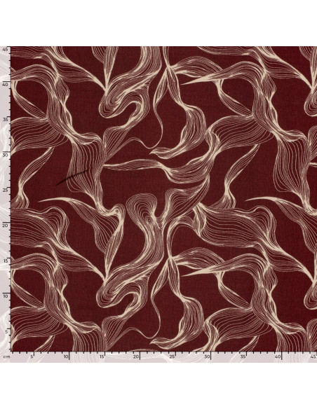 Broken Crepe Bordeau