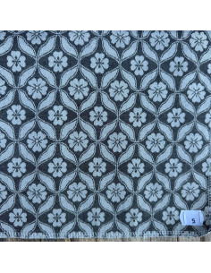 Möbeltyg Klöver fg 5 Svart