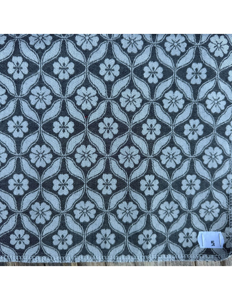 Möbeltyg Klöver fg 5 Svart