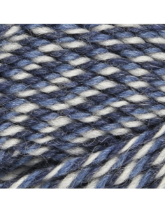 Ola Raggegarn 712 Mörkdenim/Denim/Natur Mouliné 2