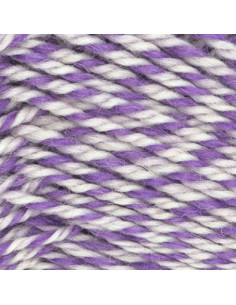 Ola Raggegarn 716 Lavendel/PUderrosa/Vit Mouliné 2