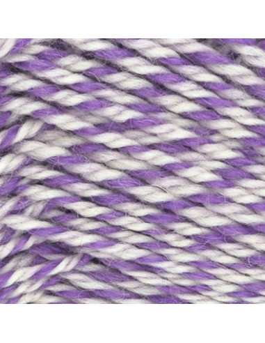 Ola Raggegarn 716 Lavendel/PUderrosa/Vit Mouliné