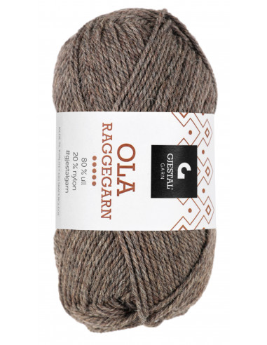 Ola Raggegarn 702 Brunmelerad