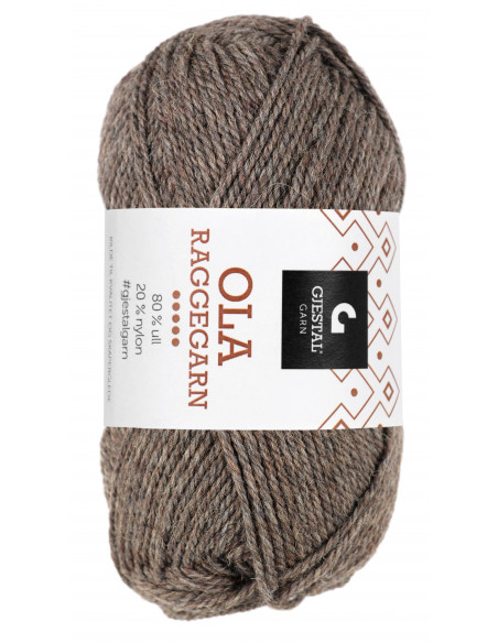 Ola Raggegarn 702 Brunmelerad