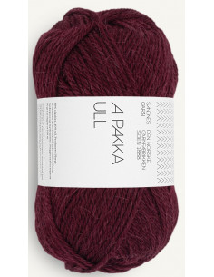 Alpakka Ull 4372 Burgunder