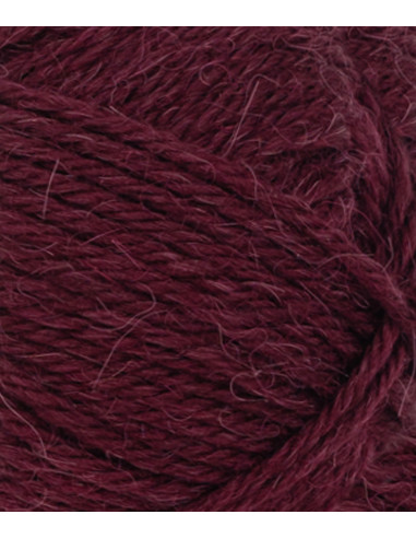 Alpakka Ull 4372 Burgunder