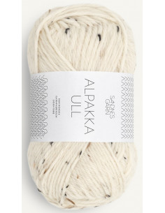 Alpakka Ull 2523 Alpakka Ull Natur Tweed