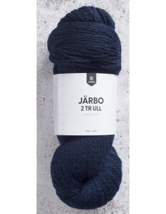 Järbo 2tr Svensk ull 100g 133 Marin