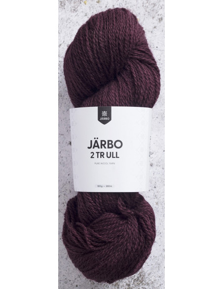 Järbo 2tr Ull 100g 130 Plum plum
