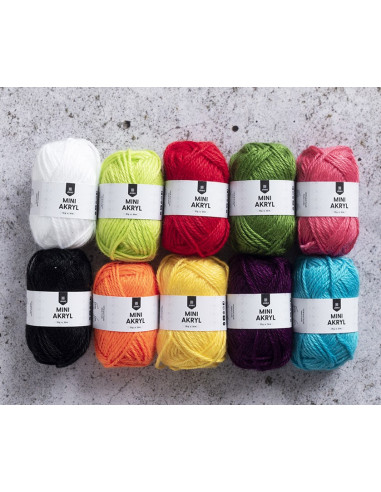 Mini Akryl 10-pack