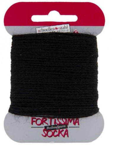 Stoppgarn Fortissima 1002 Svart