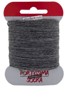 Stoppgarn Fortissima 1057 Mörkgrå