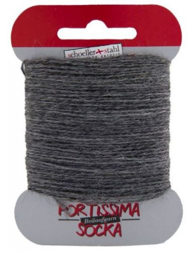 Stoppgarn Fortissima 1057 Mörkgrå