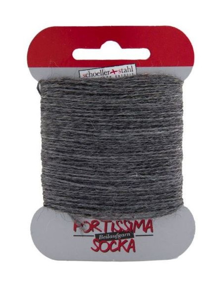 Stoppgarn Fortissima 1057 Mörkgrå