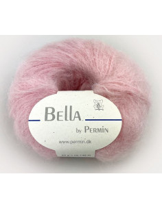 Bella Mohair 64 Blekrosa