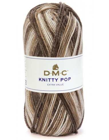 Knitty Pop 475 Brunmelerad