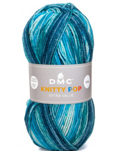 Knitty Pop 479 Turkos/Lila/Grön