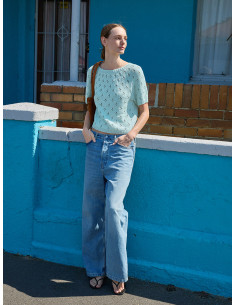 Stickbeskrivning Elodie Tee