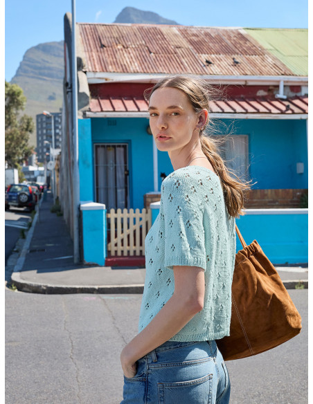 Stickbeskrivning Elodie Tee