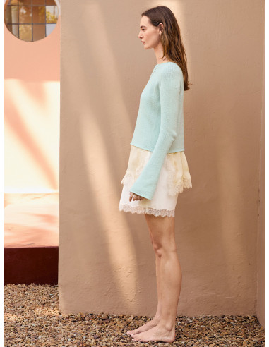 Stickbeskrivning Lyra Sweater Line
