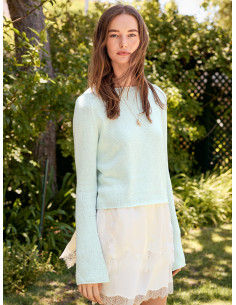 Stickbeskrivning Lyra Sweater Line