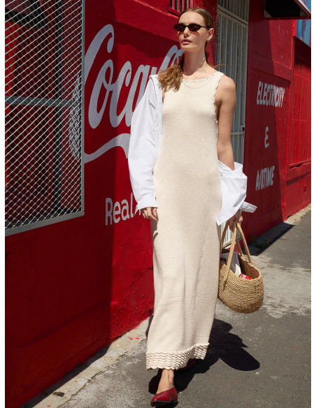 Stickbeskrivning Roselyn Dress Line