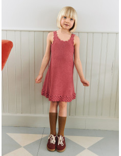Stickbeskrivning Roselyn Dress Junior