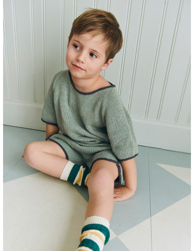 Stickbeskrivning Jonathan Tee & Shorts Junior