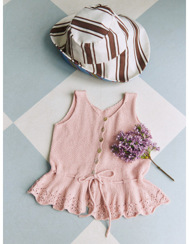 Stickbeskrivning Adeline Top Junior