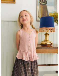 Stickbeskrivning Adeline Top Junior