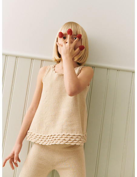 Stickbeskrivning Roselyn Singlet & Pants Junior