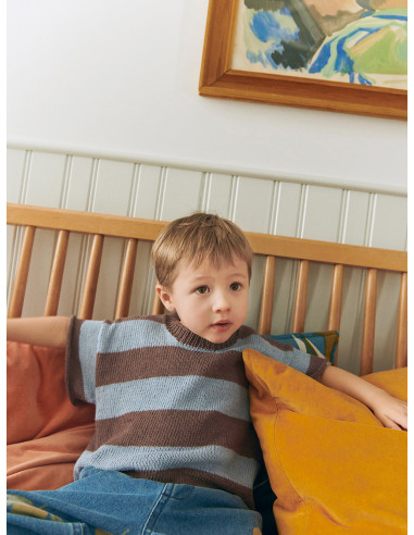 Stickbeskrivning Rowan Tee Junior Tynn Line