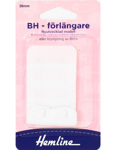 Bh-förlängare 38mm Vit