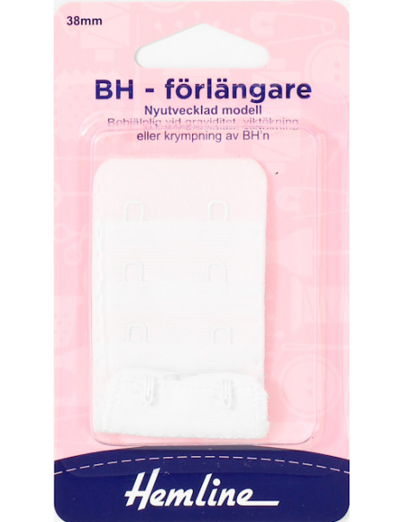 Bh-förlängare 38mm Vit