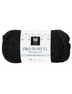 Øko Bomull 332 Svart