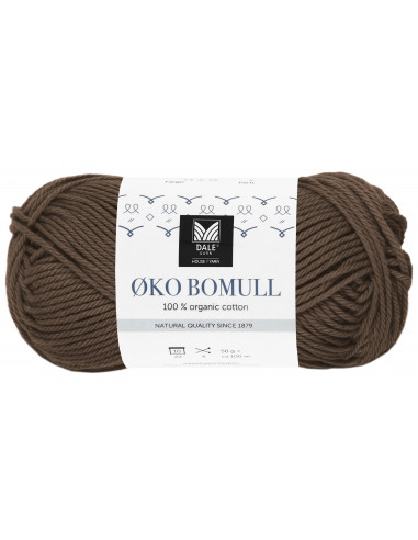 Øko Bomull 331 Brun