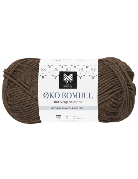 Øko Bomull 331 Brun