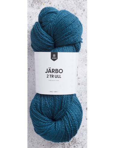Järbo 2tr Svensk Ull 100g 139 Scuba Blue