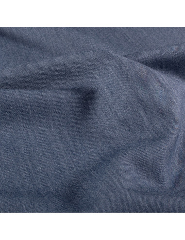 Gabardin Blåmelerad Polyester/viskos