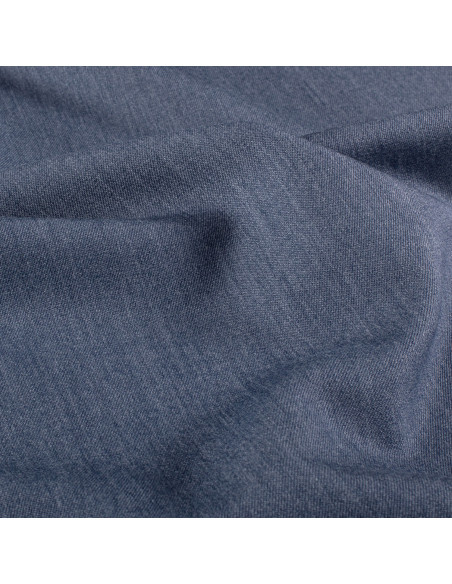 Gabardin Blåmelerad Polyester/viskos