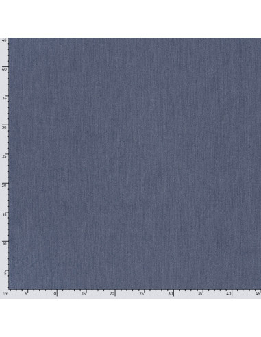 Gabardin Blåmelerad Polyester/viskos