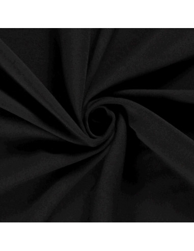 Gabardin Svart Polyester/viskos