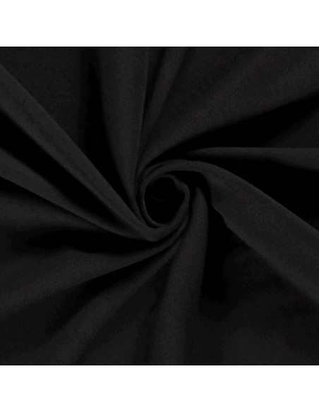 Gabardin Svart Polyester/viskos
