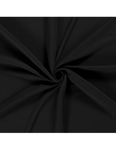 Gabardin Svart Polyester/viskos