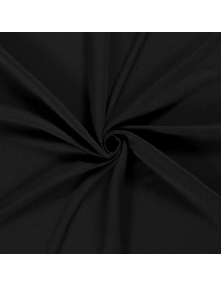 Gabardin Svart Polyester/viskos