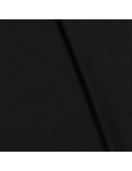 Gabardin Svart Polyester/viskos